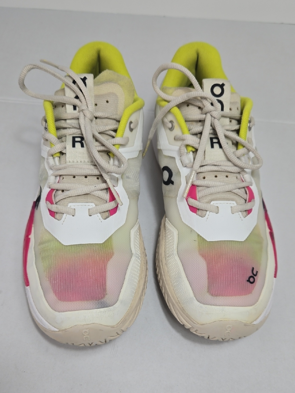 Size 11.5 - ON The Roger Pro 2 White Lime Men Speed Board Sneakers Athletic. - Picture 4 of 9